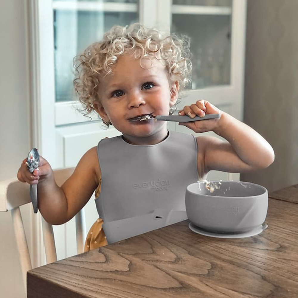 Everyday baby bestikkset,  Quiet Grey