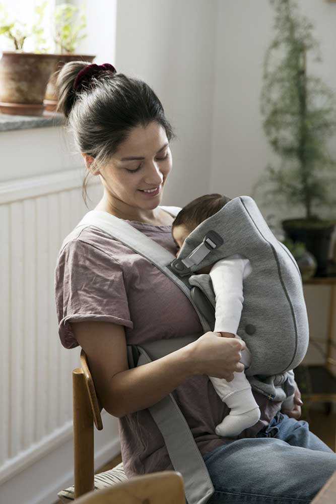 Babybjörn bæresele Mini Mesh 3D Anthracite Grey