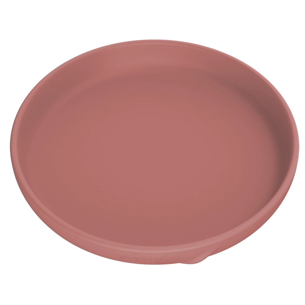 Everyday Baby silikontallerken Nature Red