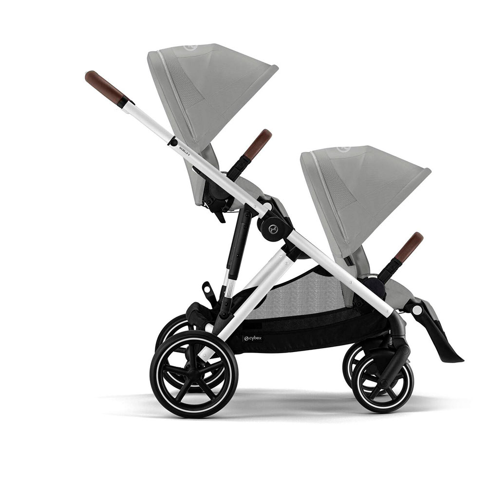Cybex Gazelle S søskensete Stone Grey