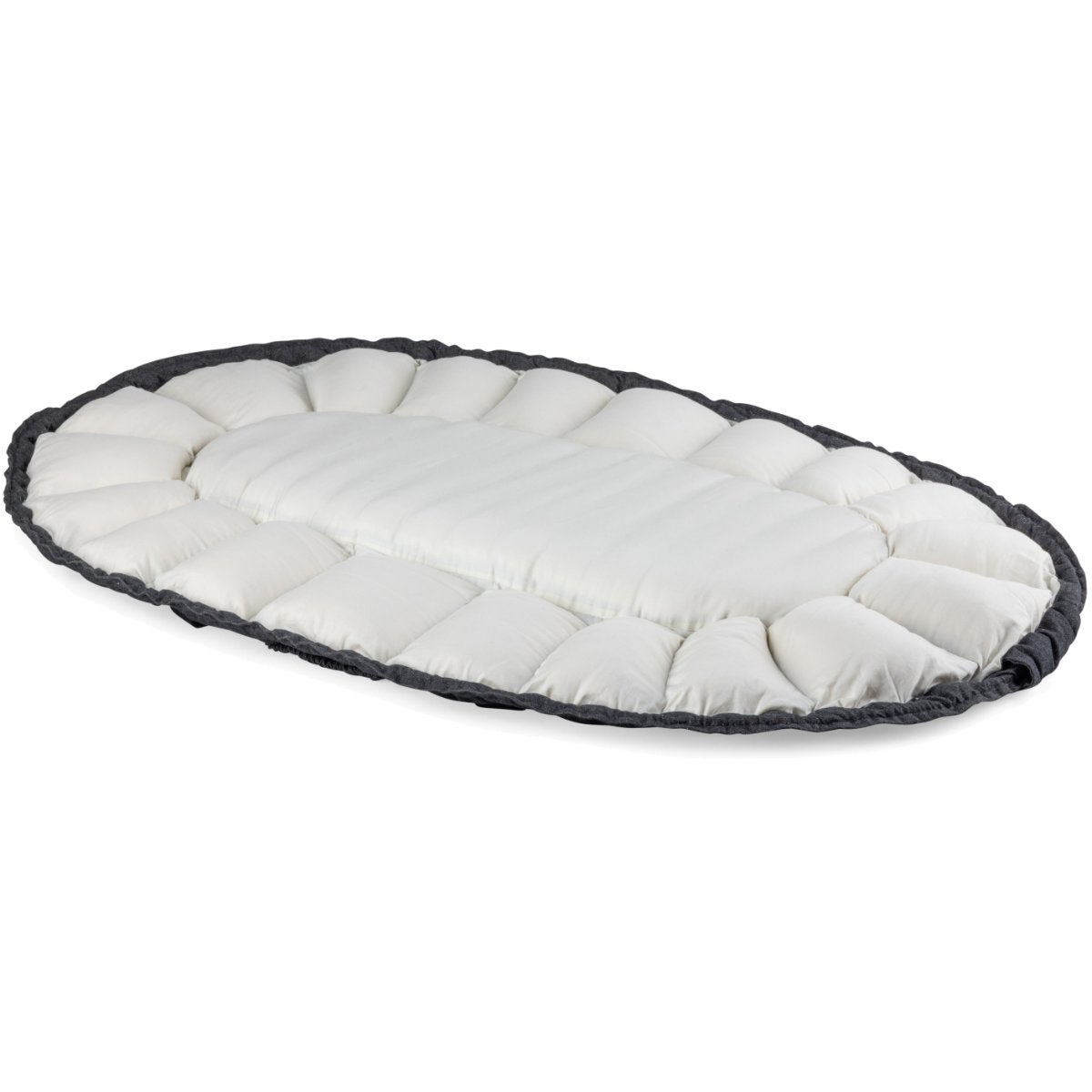 Sebra Babynest 3-i-1 med kalesje dark grey melange
