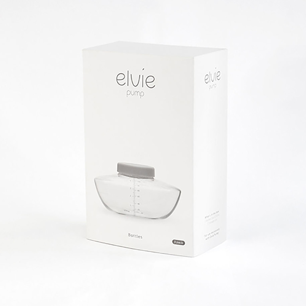Elvie Pump 150 ml 3-pakning flasker