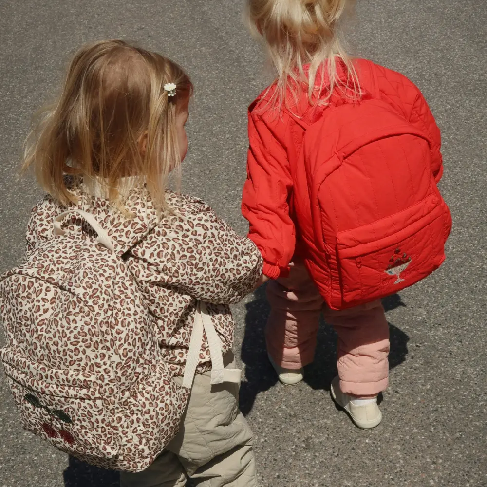 Konges Sløjd Juno Paljettryggsekk Red