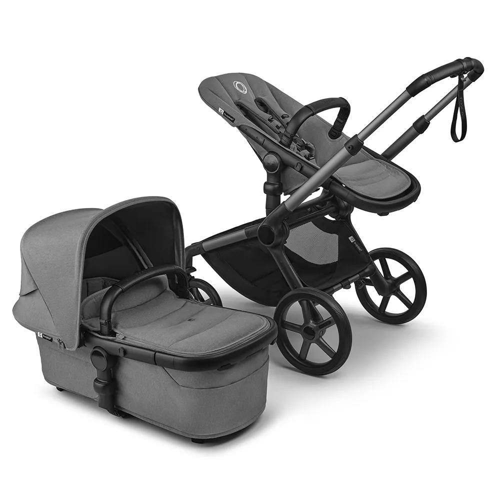 Bugaboo Fox 5 barnevogn Renew Graphite/Moon Grey