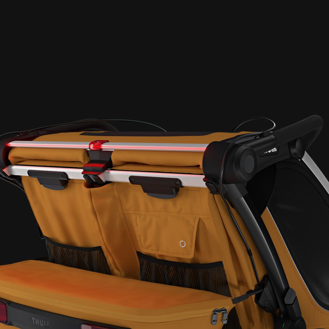 Thule Chariot Sport 2 dobbel Natural Gold Gen3