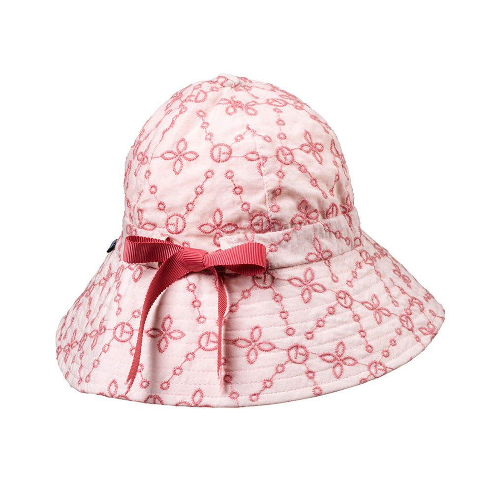 Elodie soldeksel Embroidery Anglaise Pink 2-3 y