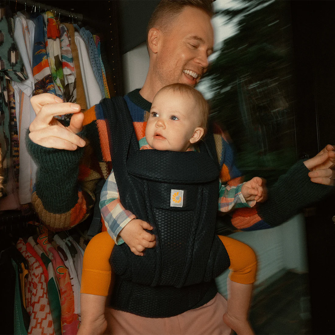 Ergobaby Omni Deluxe Mesh Bæresele - Midnight Blue