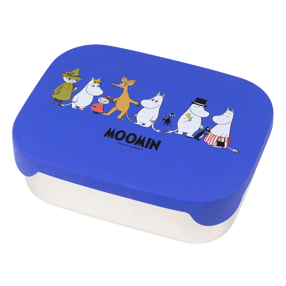 Rätt start Muminfamilien, Tin Lunch Box, Blue