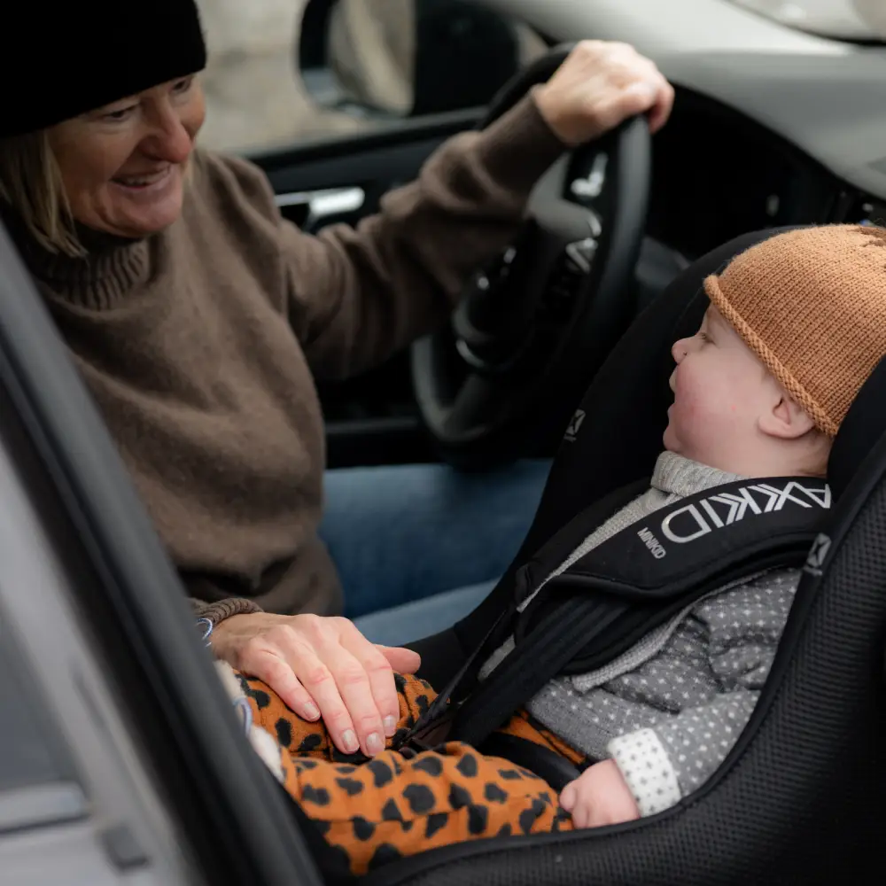 Axkid Minikid Core Bilsete Coastal Storm Svart