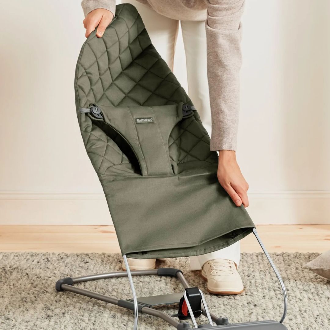 Babybjörn Babysitter Bliss Woven mørkegrønn