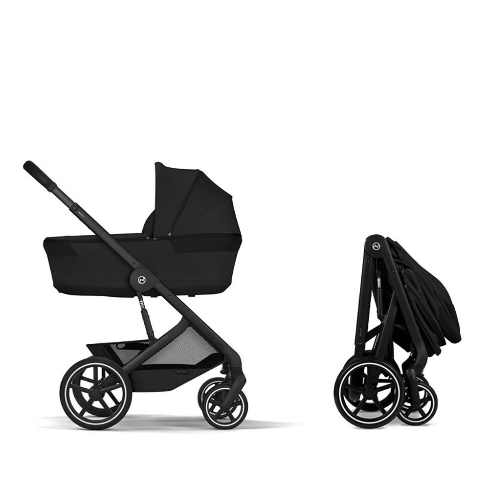 Cybex Balios S Lux inkl. sammenleggbar liggedel Moon Black