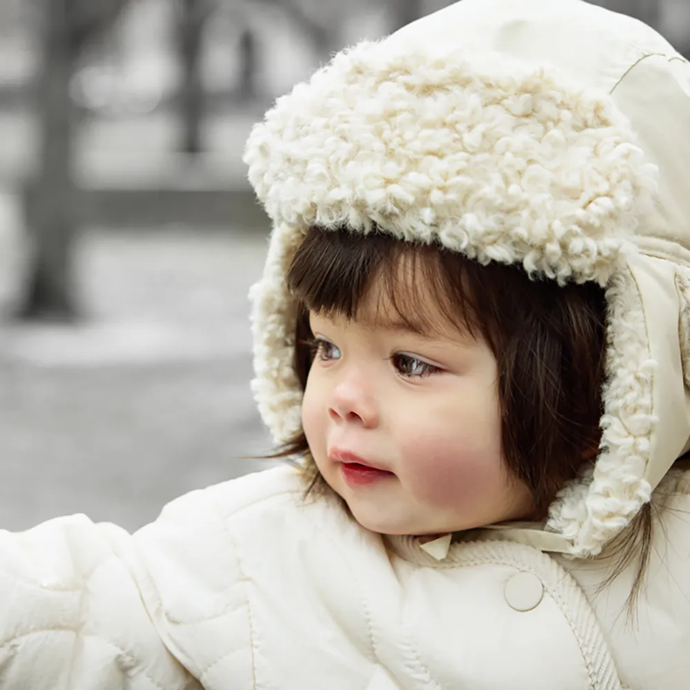 Elodie Winter Cap Soft Sherpa 6-12m