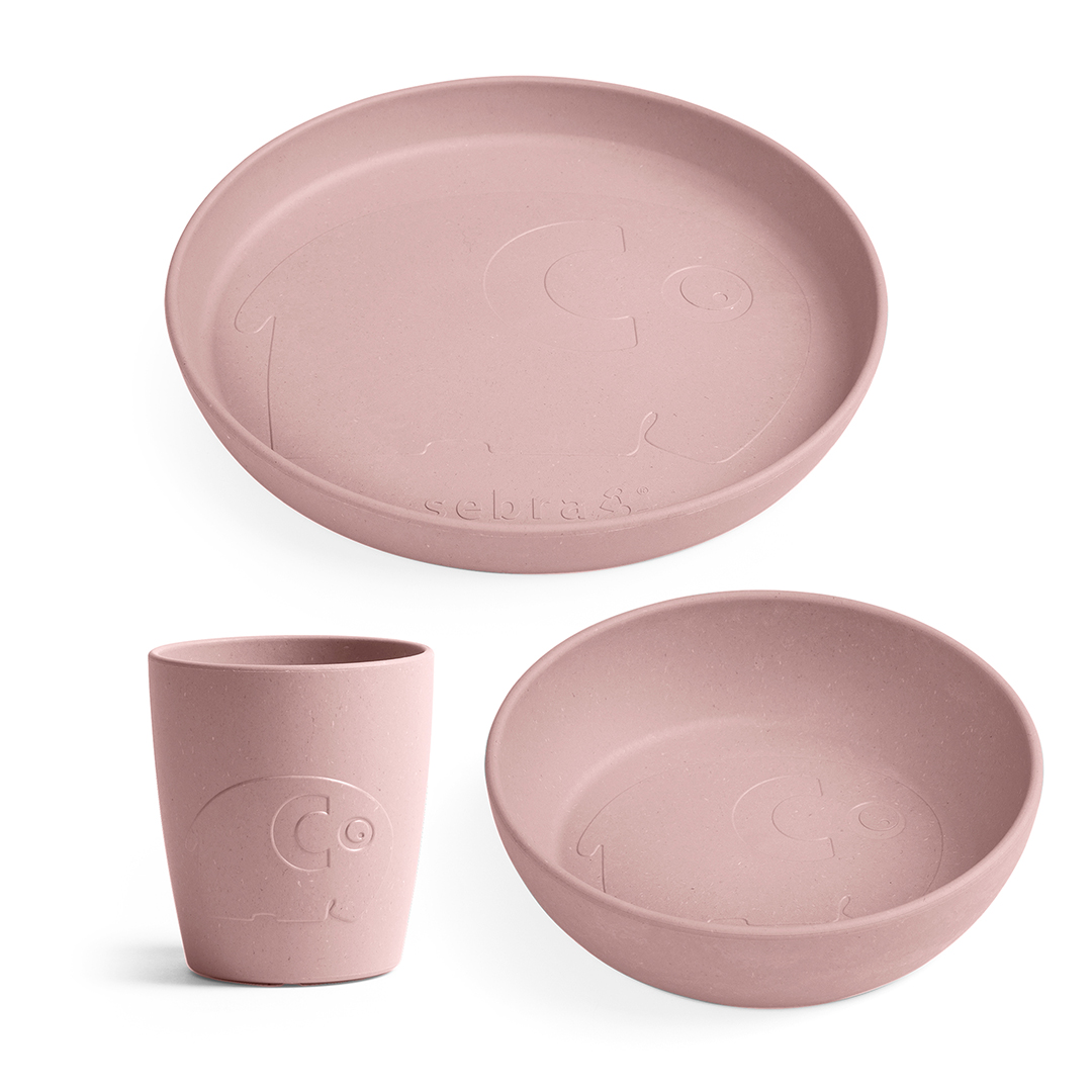 Sebra MUMS mattesett blossom rosa
