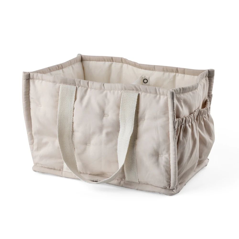 Sebra diaper caddy beige