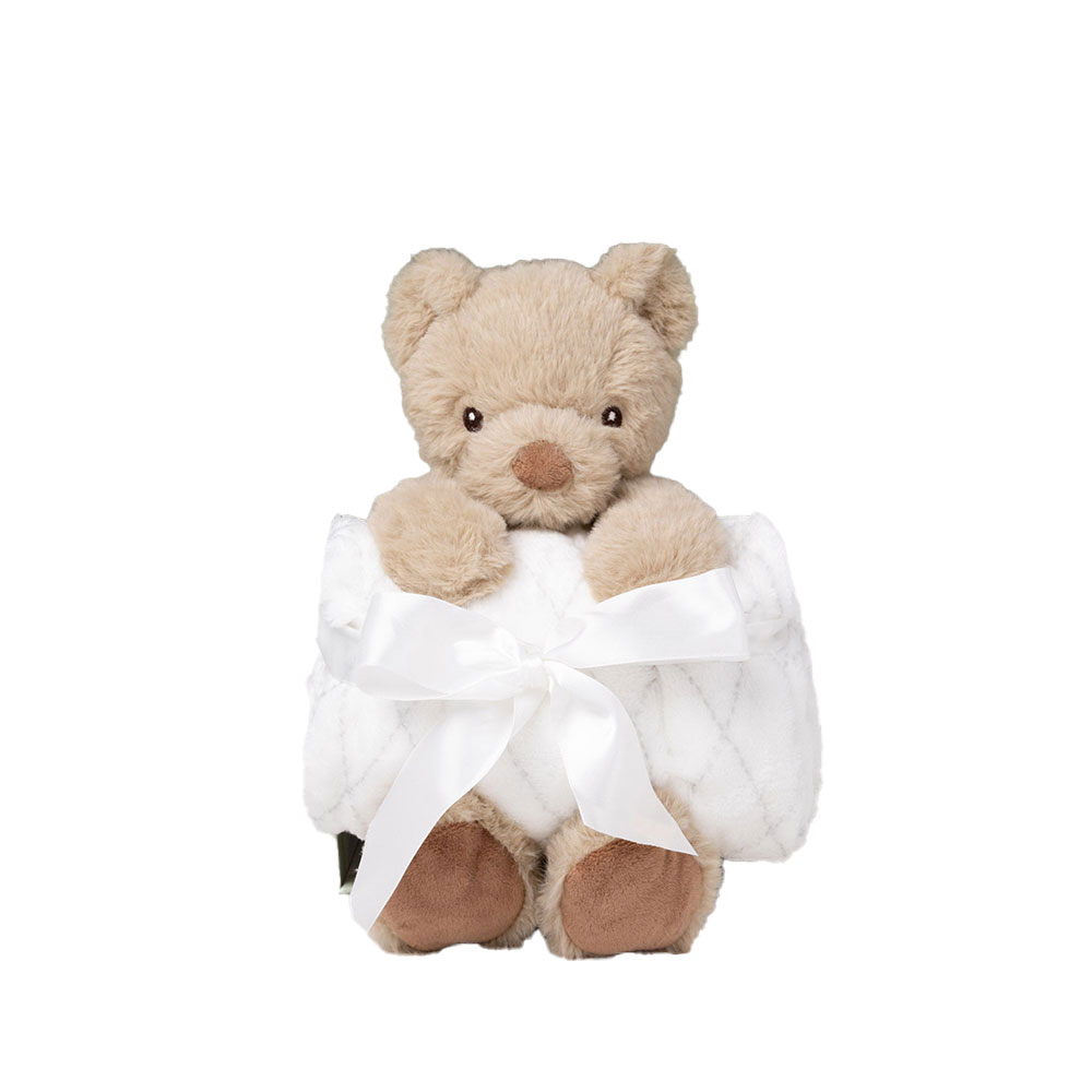 Teddykompaniet Sven med teppe i displayboks