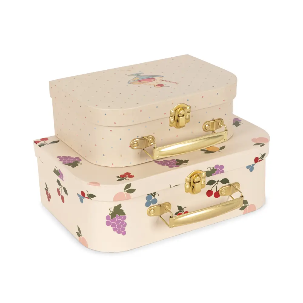 Konges Sløjd 2-pakning Reisekofferter Fruity