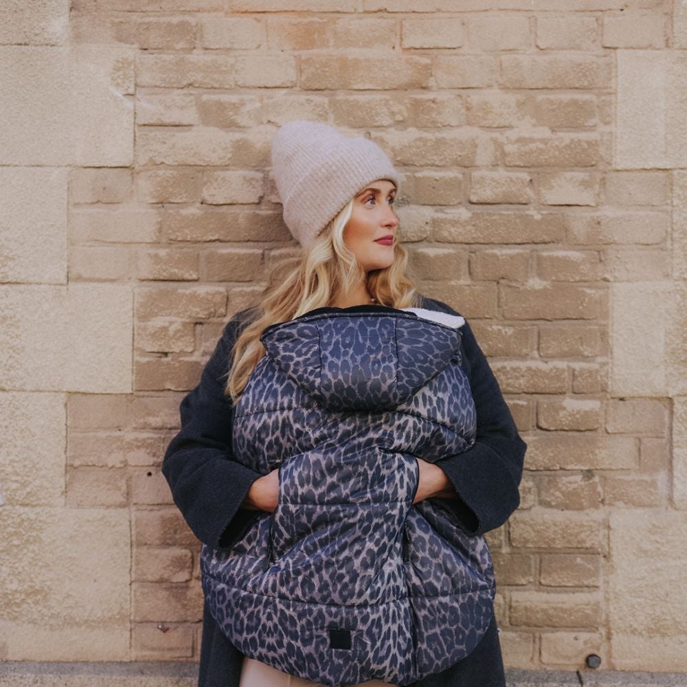 Elodie Details Cozy Cover – trekk til bæresele og vogn, Le Leopard