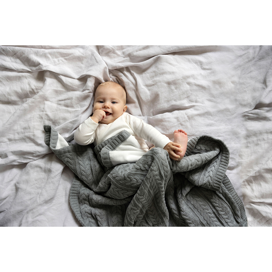 Vinter & Bloom bomullsteppe Cuddly EKO Warm White
