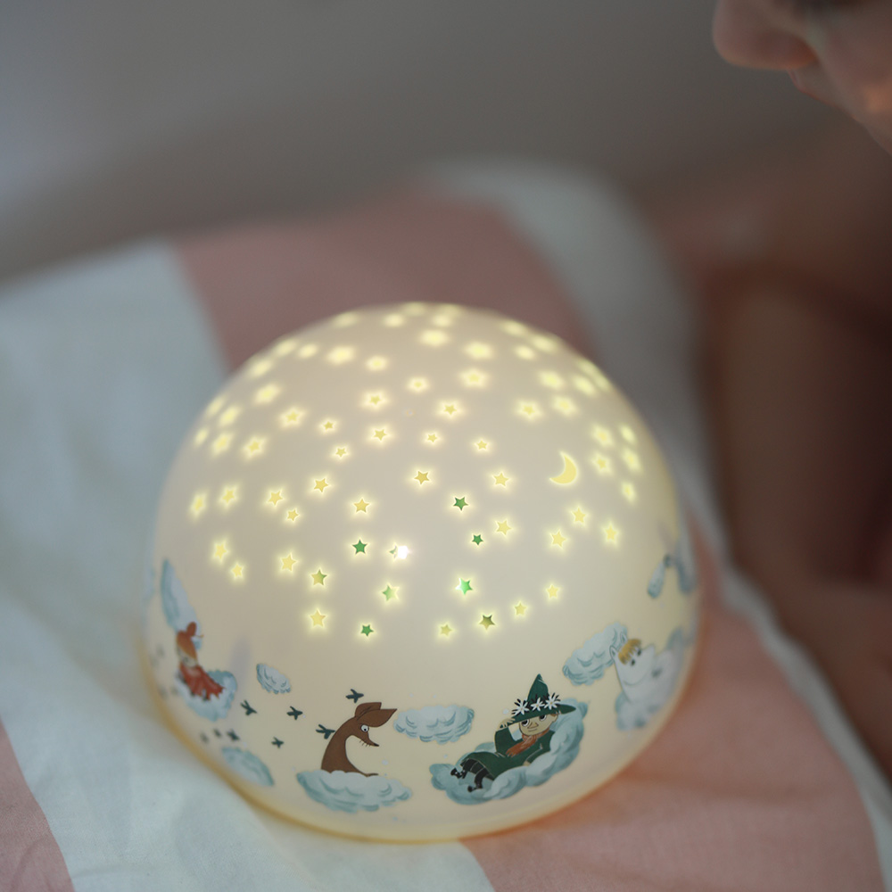 Rätt start Mumin, Nattlampe med stjernehimmel og musikk