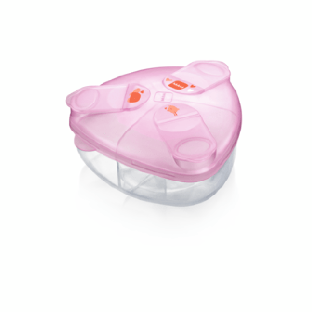 MAM Milk Powder Box blandede farger 1p