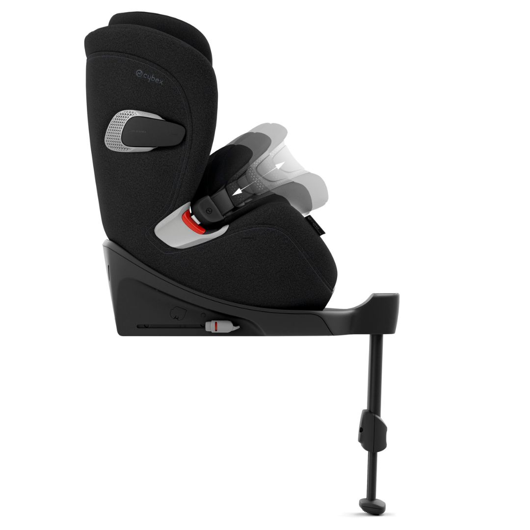 Cybex Anoris T2 bilstol med kollisjonspute i-size Sepia Black
