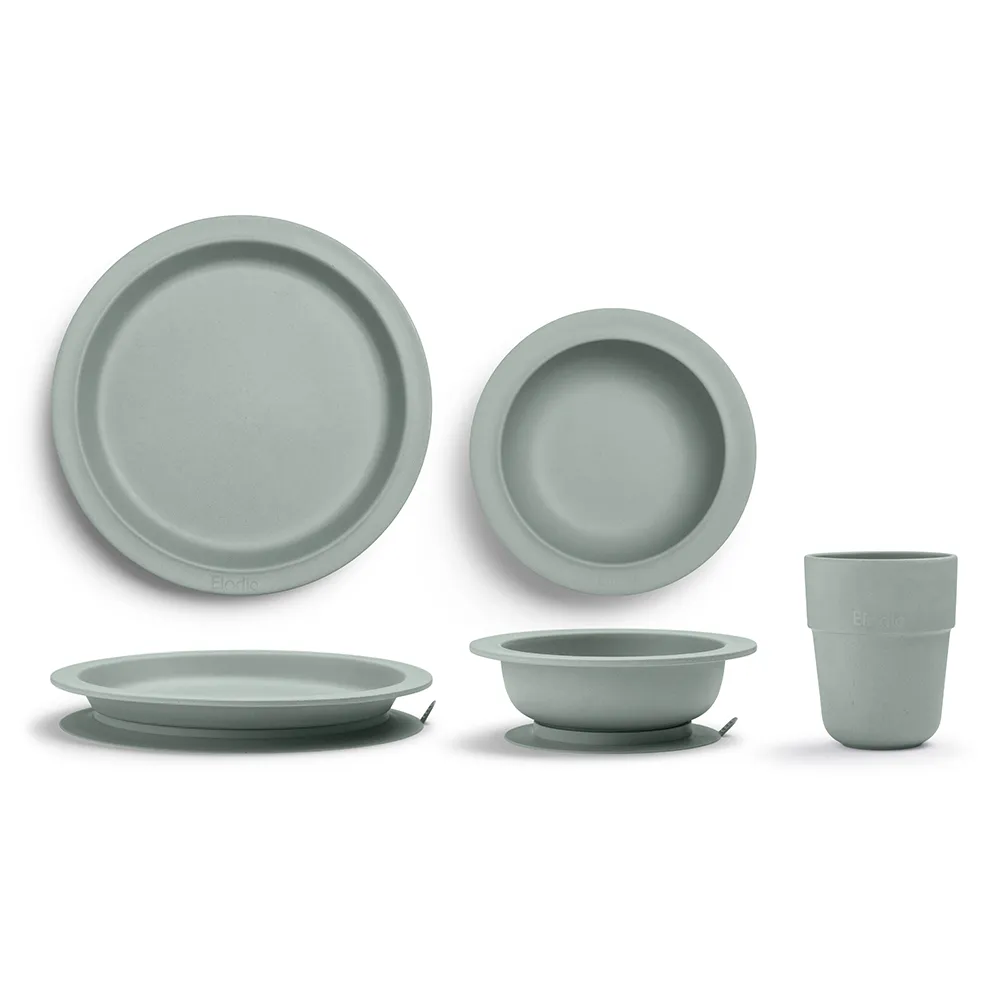 Elodie Barneservise 3-delt Pebble Green