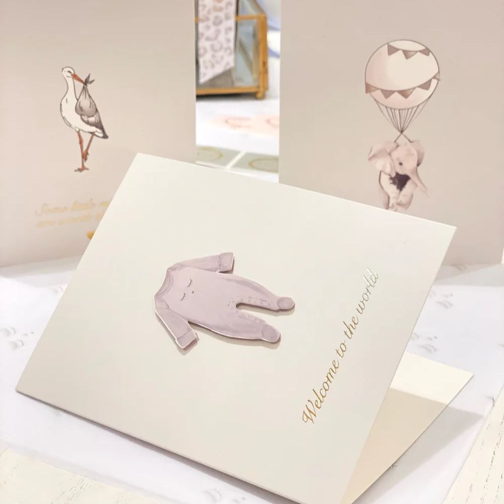 Livly Welcome To The World Gratulasjonskort