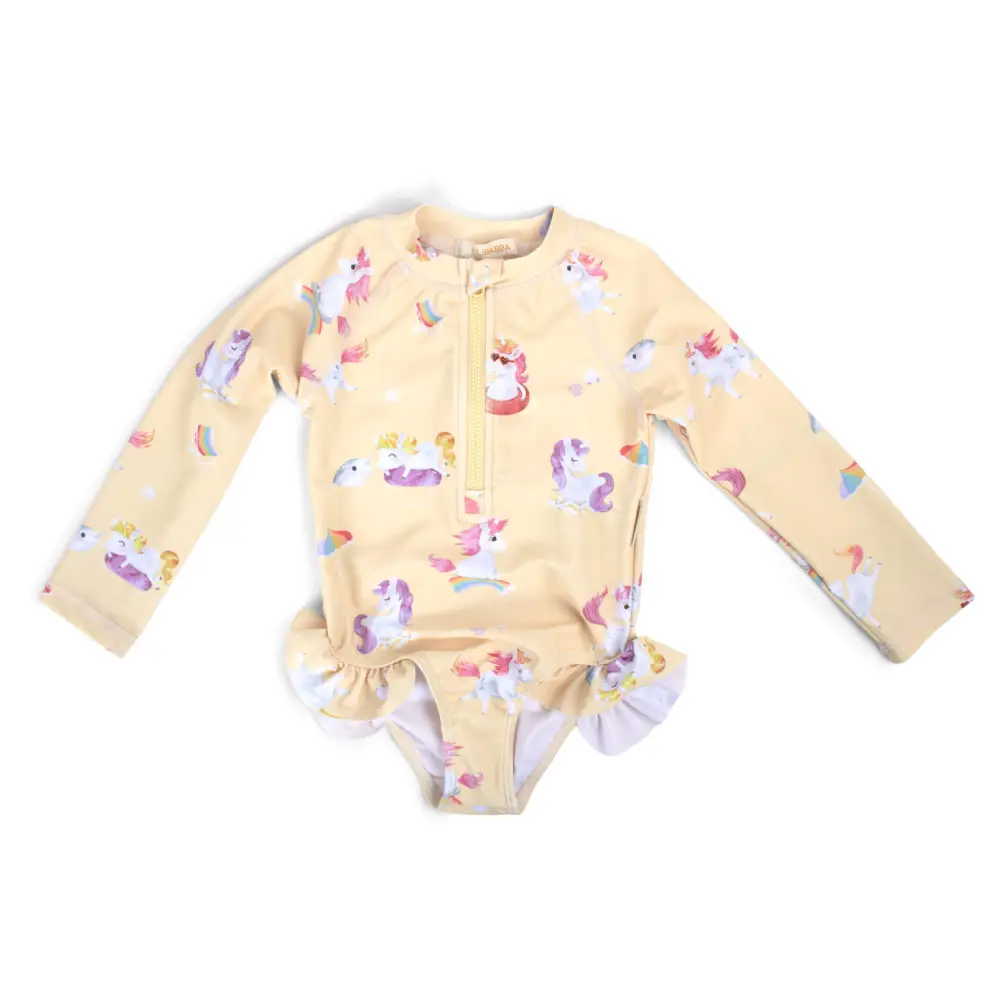 Filibabba vilje UV-drakt 1-2 år – unicorn shores