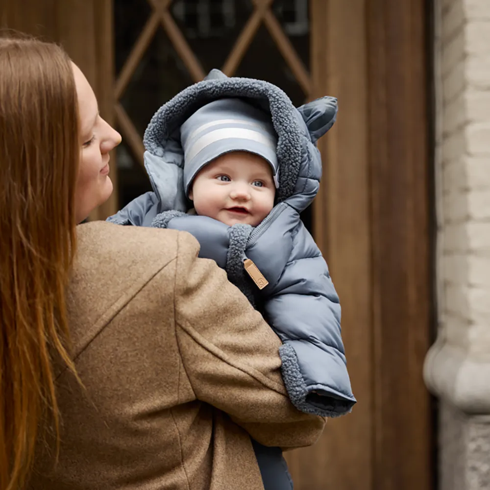 Elodie Winter Beanie Berry Blue 1-2yr