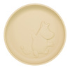 Rätt start  Silikonplate Mumin med sugekopp, Latte Beige