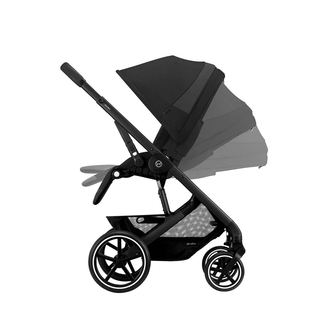 Cybex Balios S Lux barnevogn Moon Black 2023