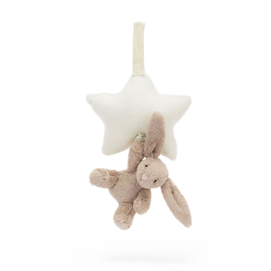 Jellycat Bashful Beige Bunny Star musikkanheng