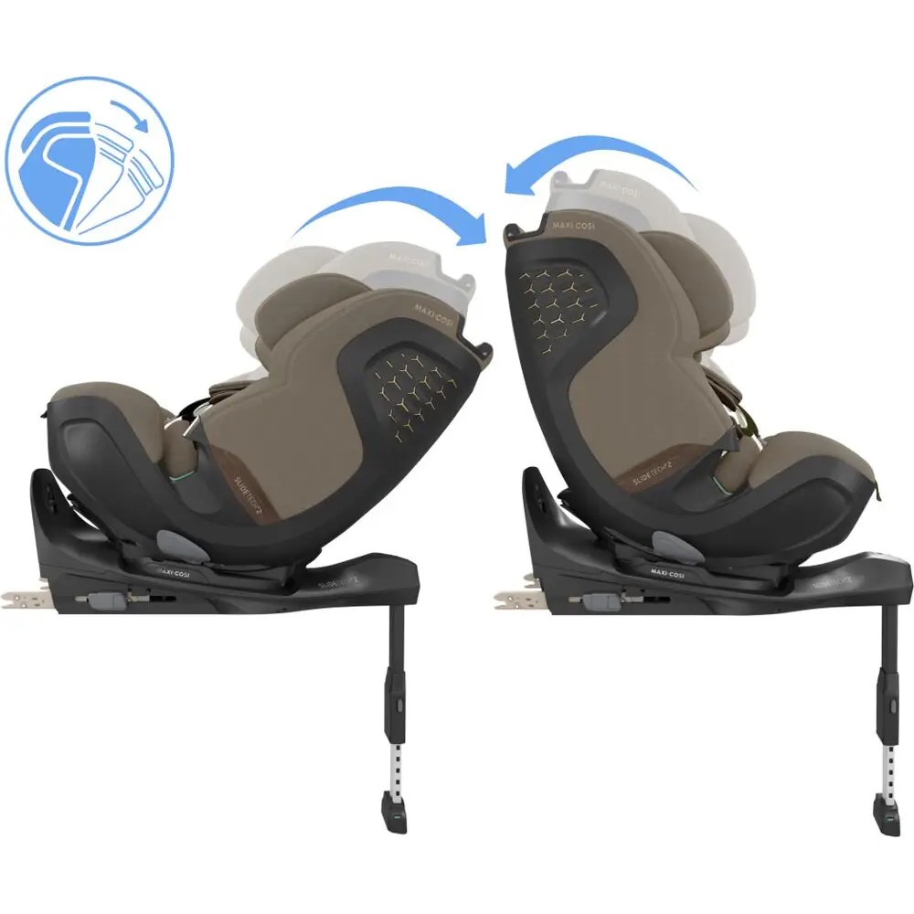 Maxi-Cosi Pearl XL Slide Pro Bilsete barn Authentic Truffle