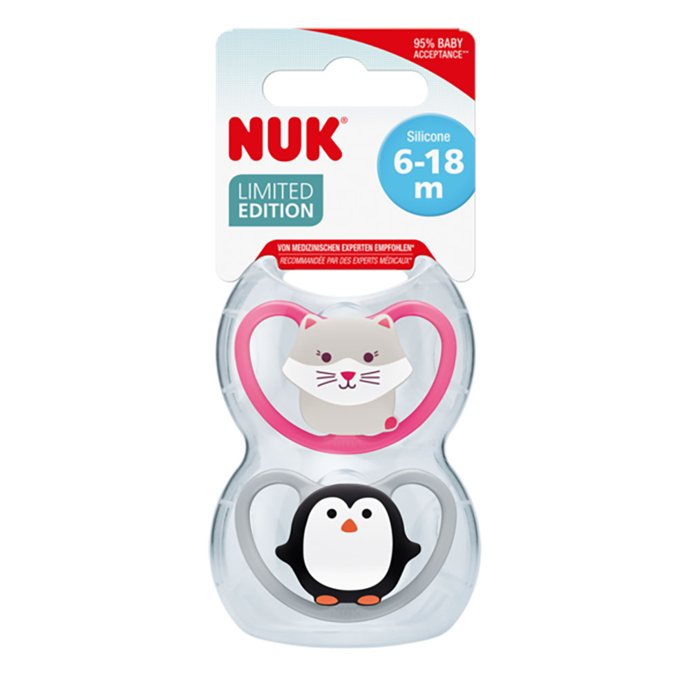 NUK smokk 6-18m Space Limited Edition Monochrome