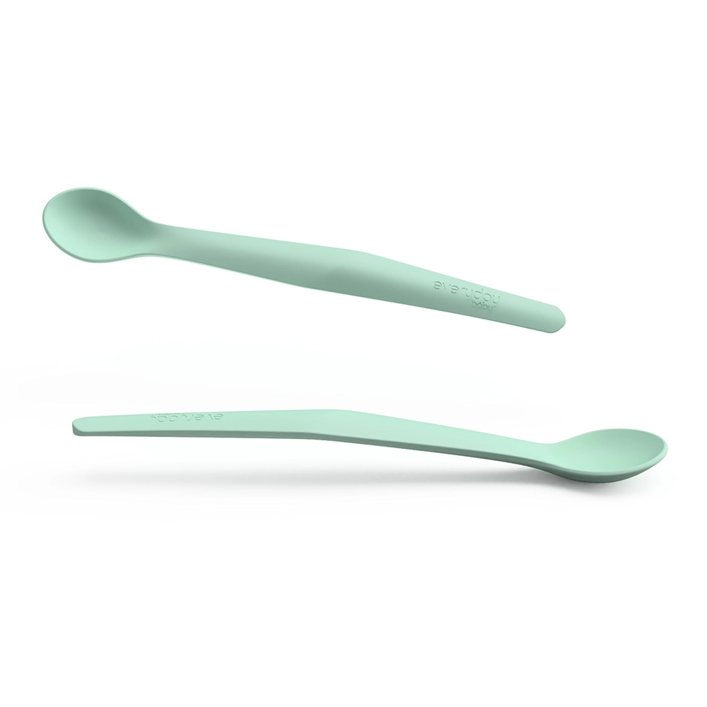 Everyday Baby Silikonskje 2-pakning Mint Green