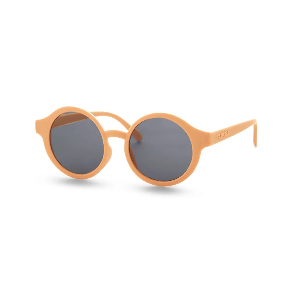 Filibabba Solbriller for barn i resirkulert plast - Peach Fuzz