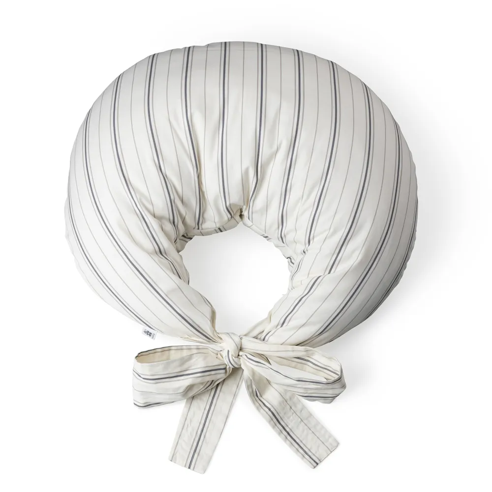 Sebra ammepute økologisk bomull cream stripe
