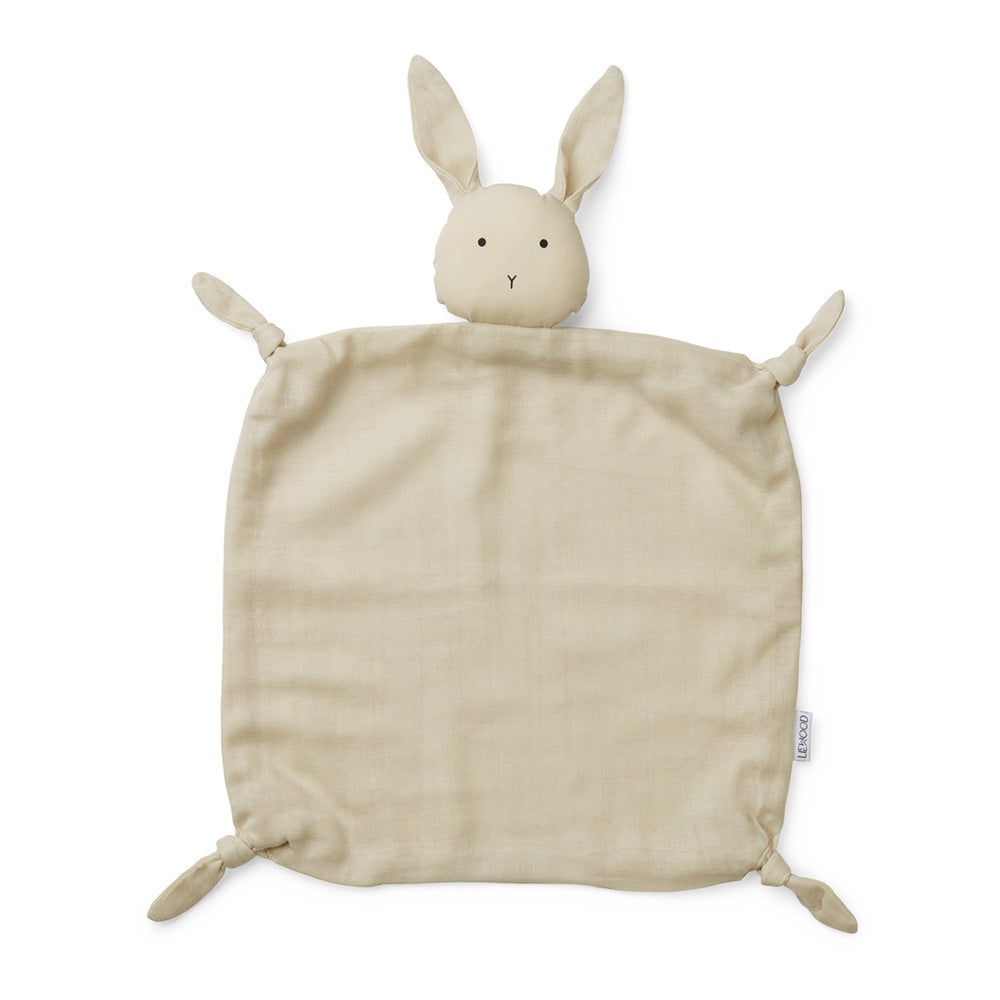 Liewood Agnete cuddle cloth Rabbit- sandy 