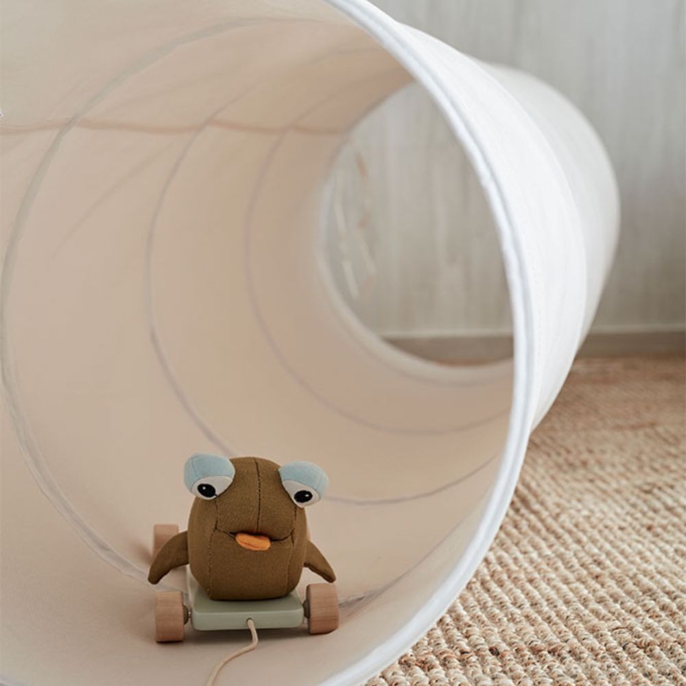 Kids Concept Tunnel naturhvit