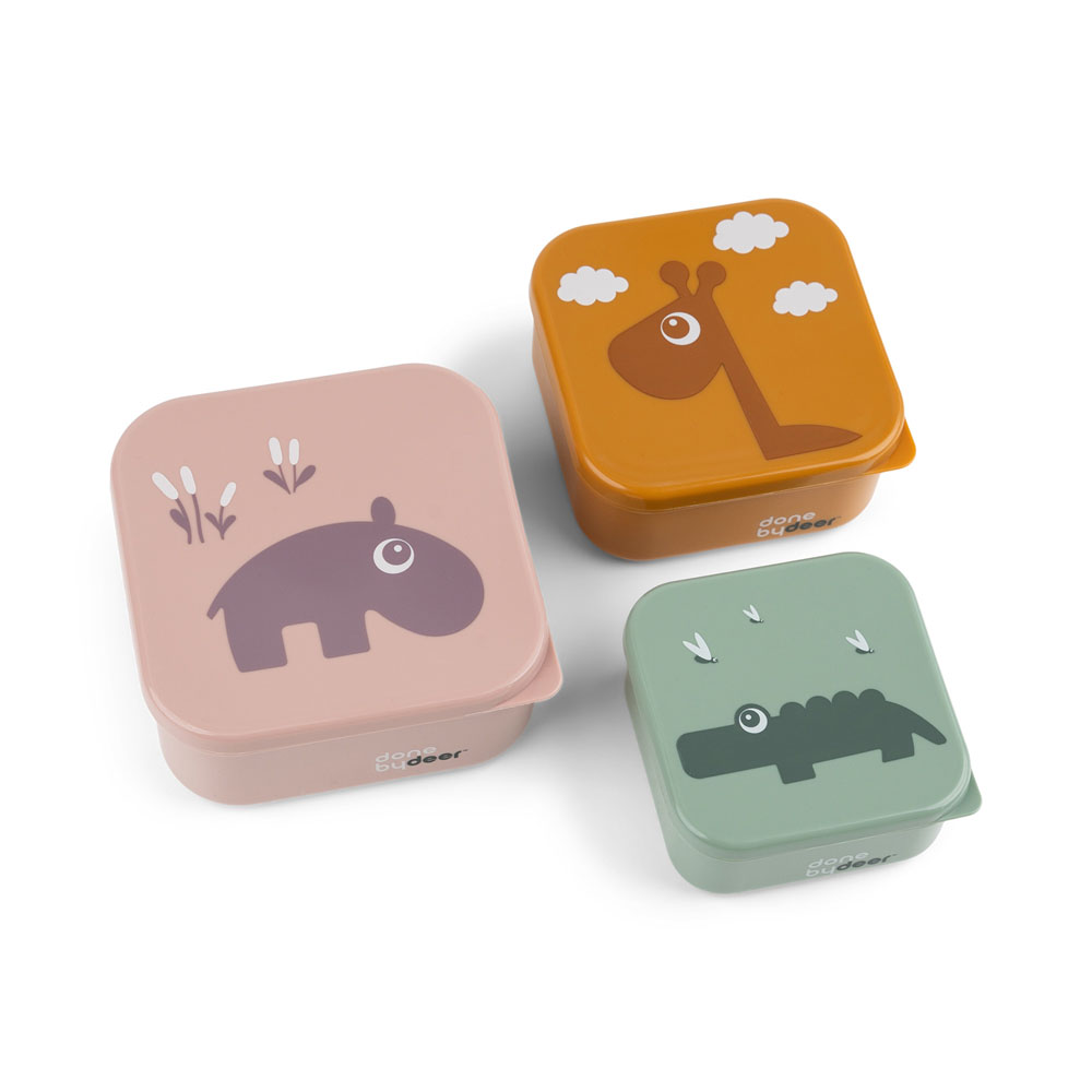 Done by Deer snackboks 3 stk Deer friends Powder Mix