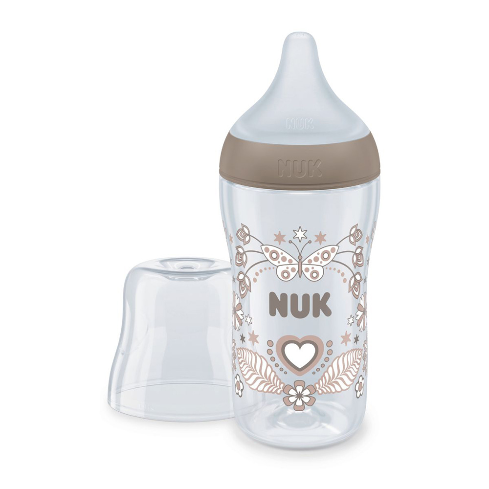 NUK Perfect Match Babyflaske 260 ml - Hjerte