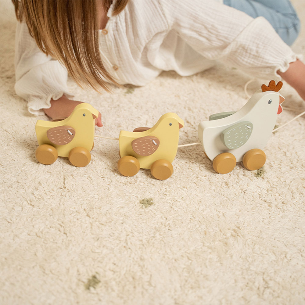 Little Dutch Trekkleke Høner Little Farm