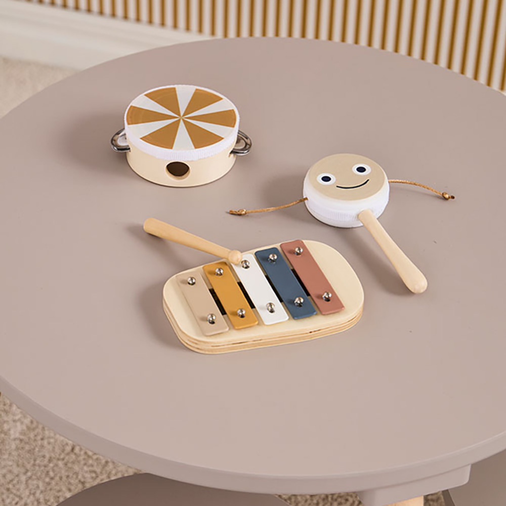 Kids Concept Musikksett Brun