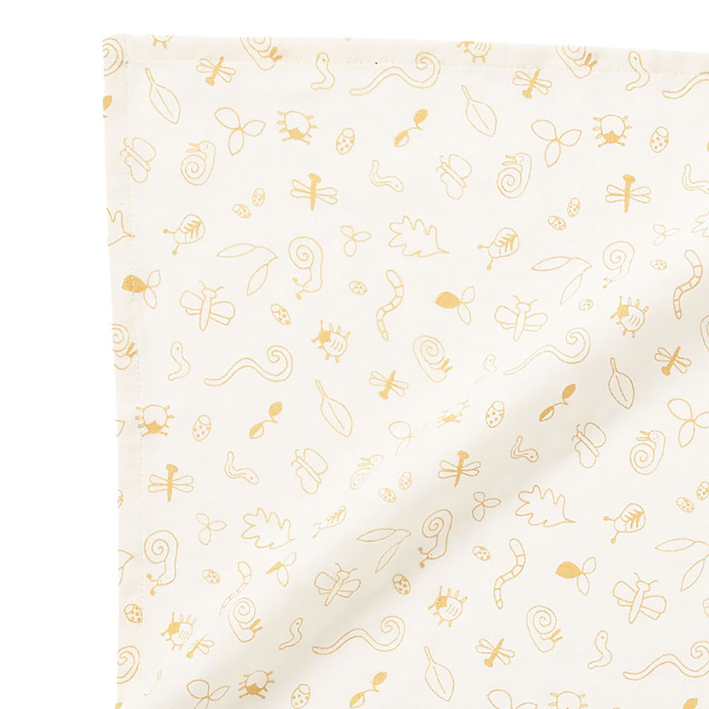Kids Concept Muslin-teppe babyblå blanding