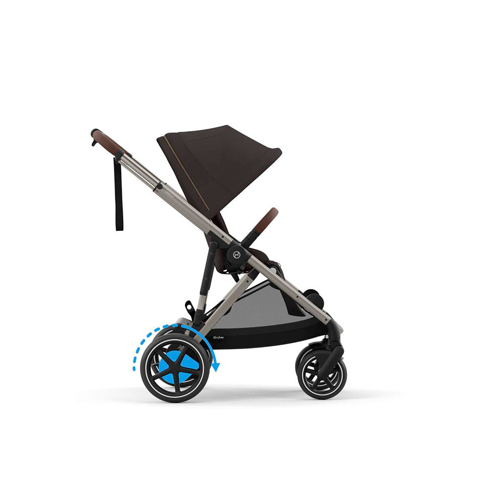 Cybex eGAZELLE S barnevogn Chocolate Brown