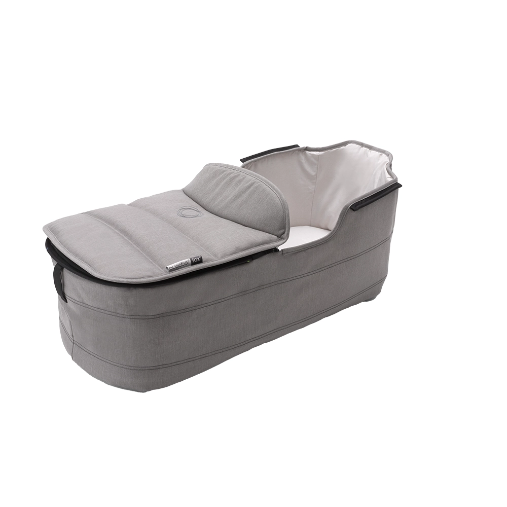 Bugaboo Fox 2 Mineral Cot Stoff Lys Grå