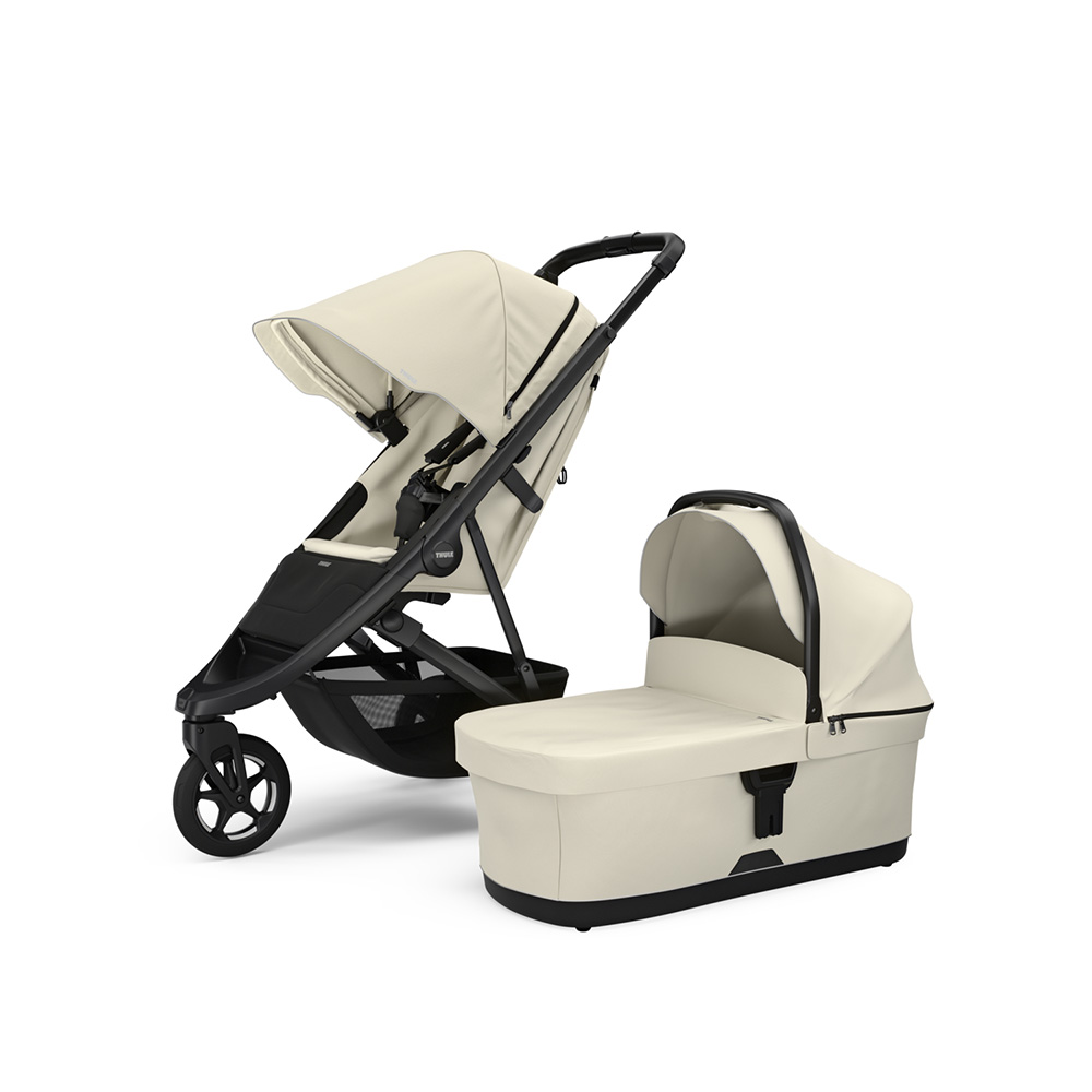 Thule Spring 2 Barnevogn Soft beige on Black