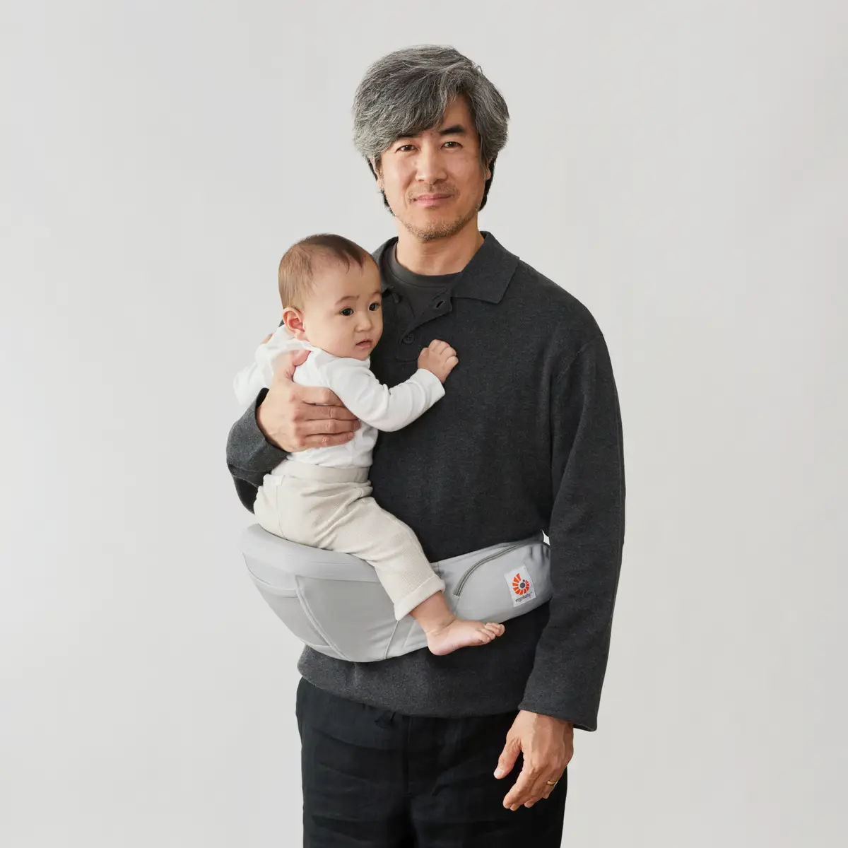 Ergobaby Lift hoftesete Pearl Grey