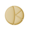 Everyday Baby Silikonplate med sugekopp Soft Yellow