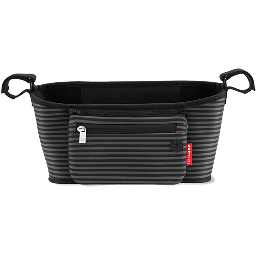 Skip Hop Stroller Organizer svart/grå striper